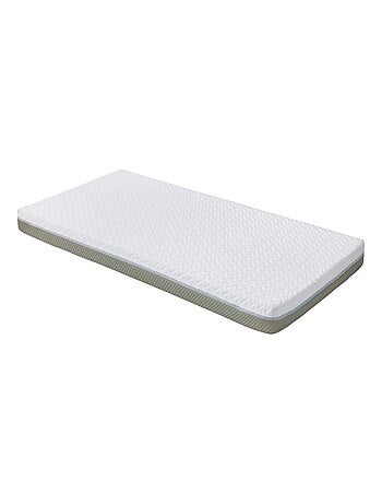 Matelas 70x140 cm pour lit bébé Aloé Vera - Peaux fragiles - Déhoussable à 360°