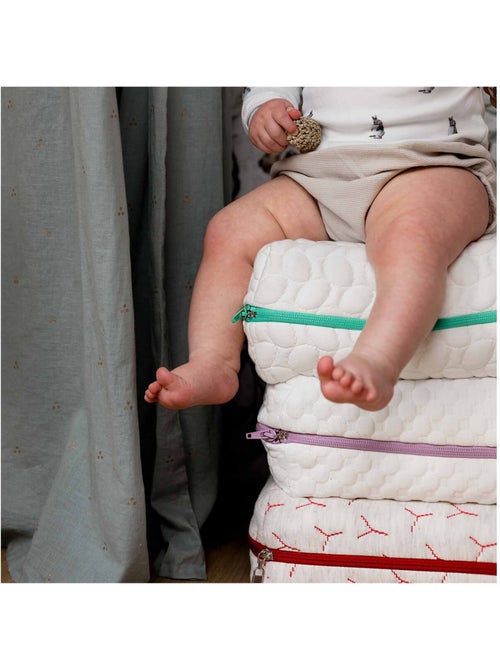 Matelas 70x140 cm pour lit bébé Évolutif Bien-Être - Libère la tension - Déhoussable à 360° - Kiabi