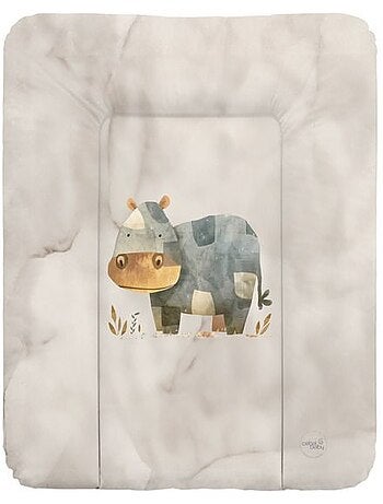 Matelas à langer 50x70 cm - hippopotame confortable - ceba baby