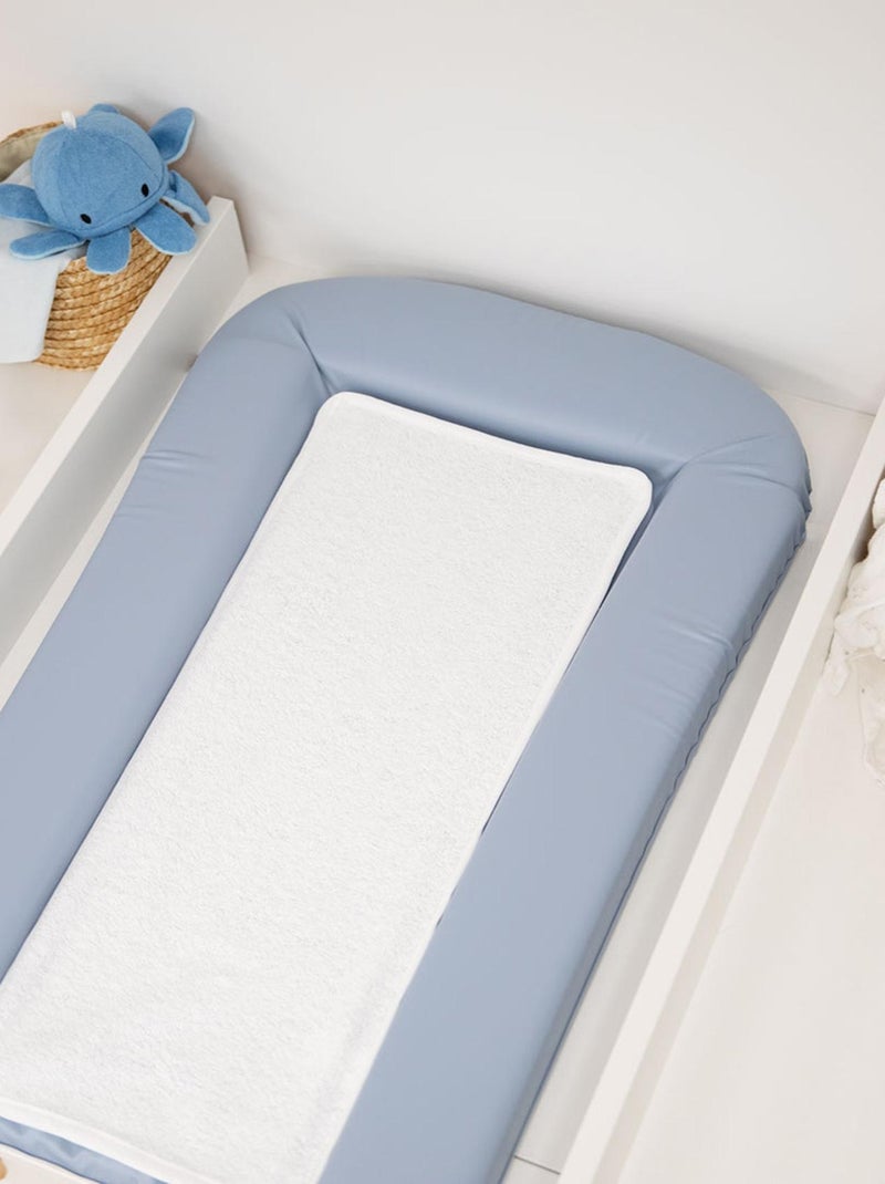 Matelas à langer avec 2 éponges amovibles Bleu - Kiabi