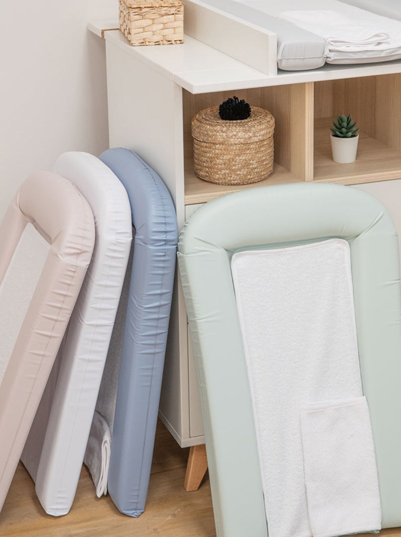 Matelas à langer avec 2 éponges amovibles Vert Sauge - Kiabi