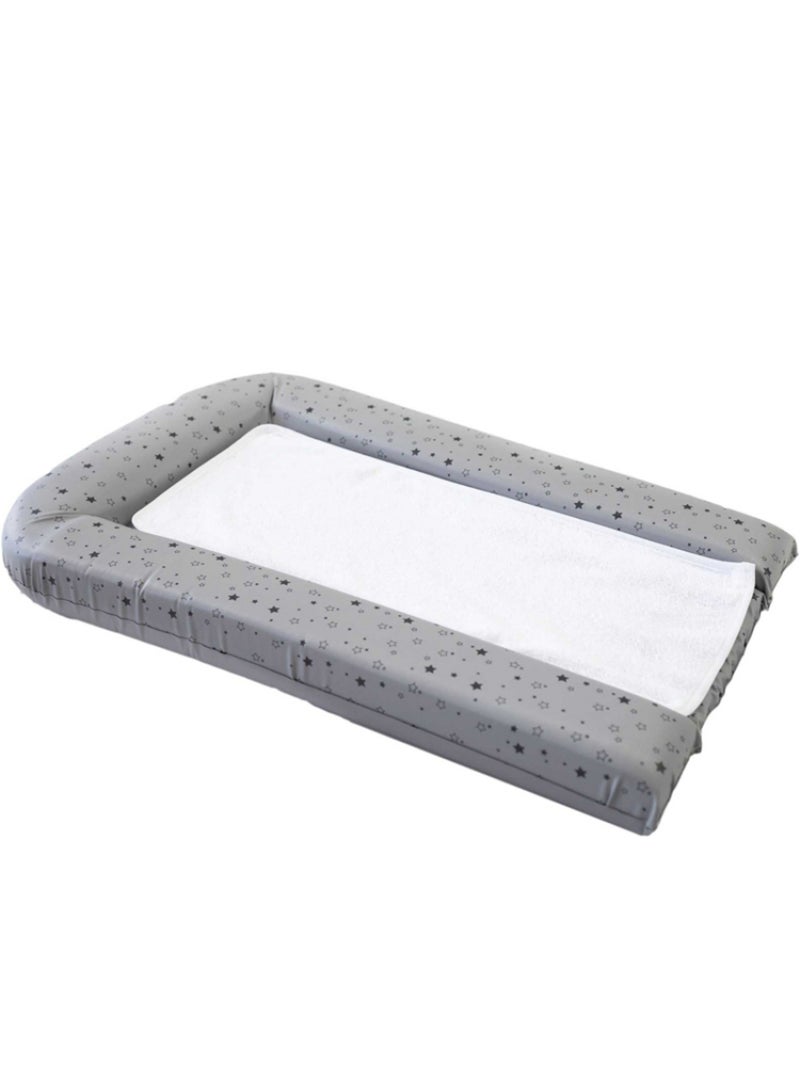 Matelas à langer avec éponges amovibles Gris - Kiabi