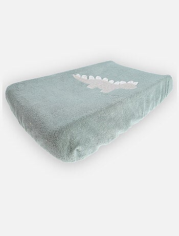 Matelas à langer avec housse élastique en éponge, eucalyptus Noukie's