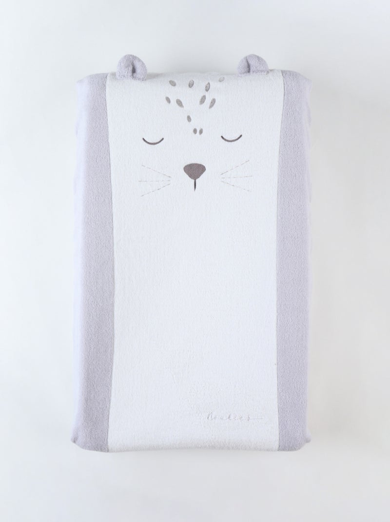 Matelas à langer avec housse élastique en éponge Noukie's Blanc - Kiabi