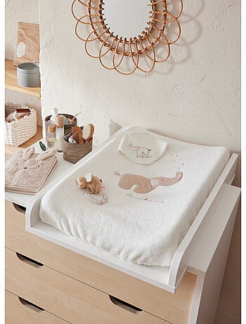 Matelas à langer avec housse éponge et mousseline Noukie's