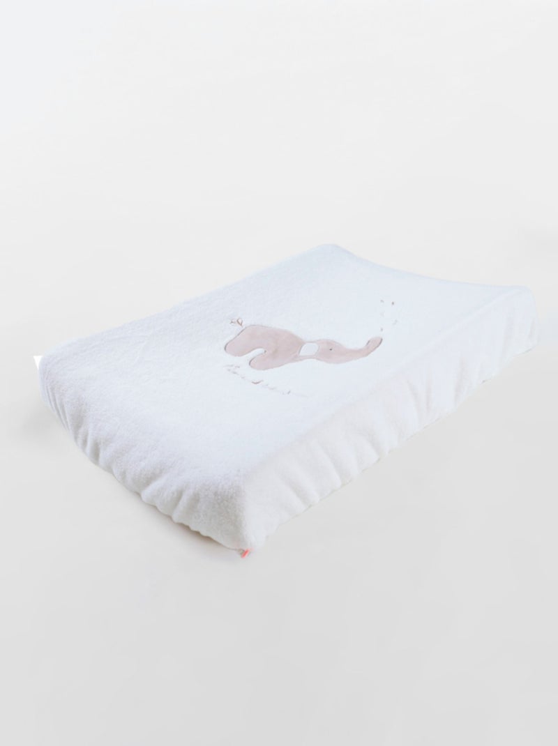 Matelas à langer avec housse en éponge - Bali Noukie's Ecru - Kiabi