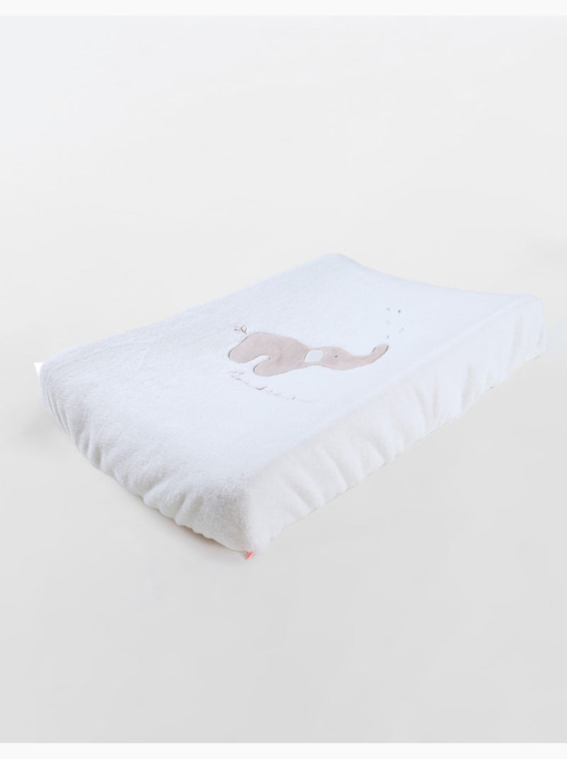 Matelas à langer avec housse en éponge - Bali Noukie's Ecru - Kiabi