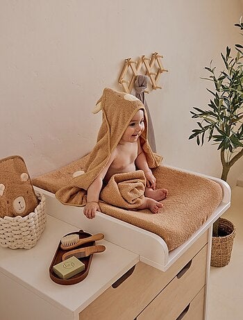 Matelas à langer avec housse en éponge Noukie's