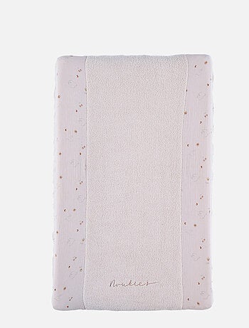 Matelas à langer avec housse éponge et mousseline Noukie's