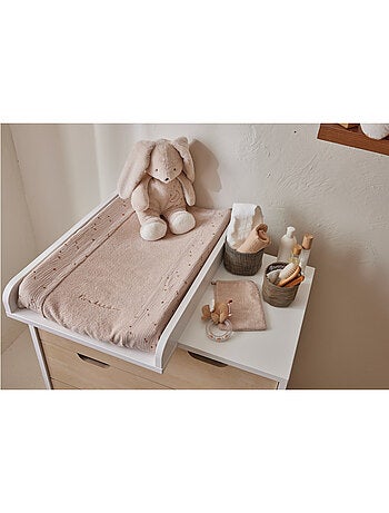 Matelas à langer avec housse éponge et mousseline Noukie's