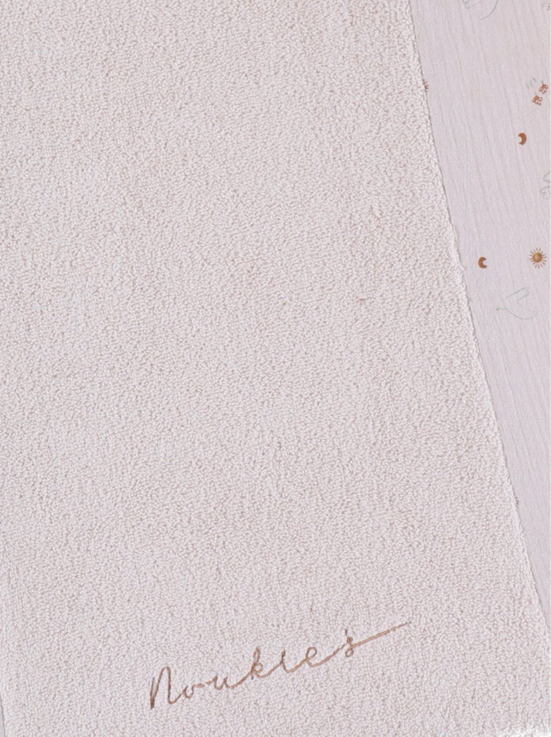 Matelas à langer avec housse éponge et mousseline Noukie's Rose - Kiabi