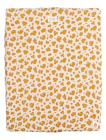 Matelas à langer avec sa housse en double gaze de coton et sa serviette - SAUTHON