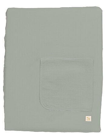 Matelas à langer avec sa housse en double gaze de coton et sa serviette - SAUTHON