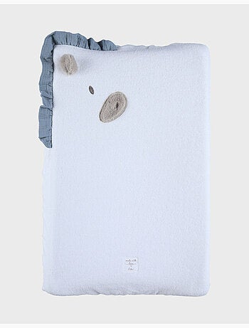 Matelas à langer avec sa housse en éponge, lino noukie's