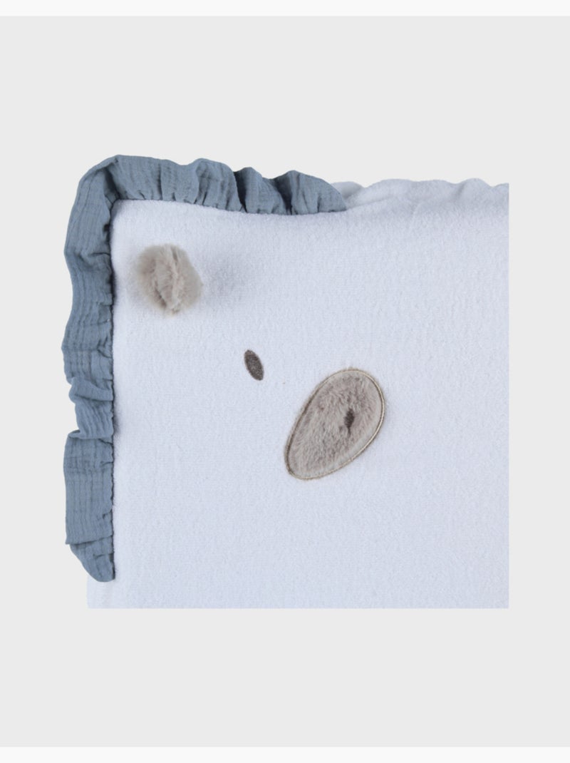 Matelas à langer avec sa housse en éponge, lino noukie's Ecru - Kiabi