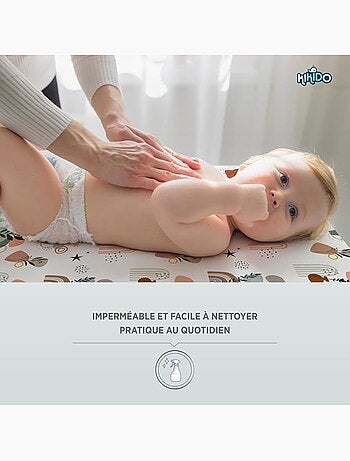 Matelas à langer bébé - imperméable certifié oeko-tex - kikido