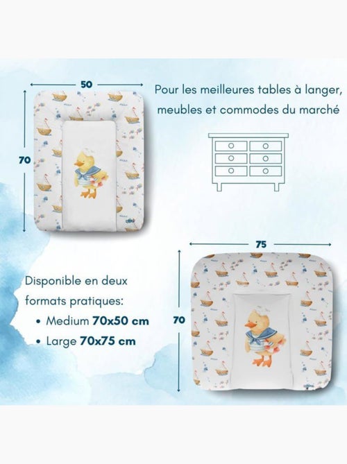 Matelas à langer bébé - imperméable, certifié oeko-tex - kikido - Kiabi