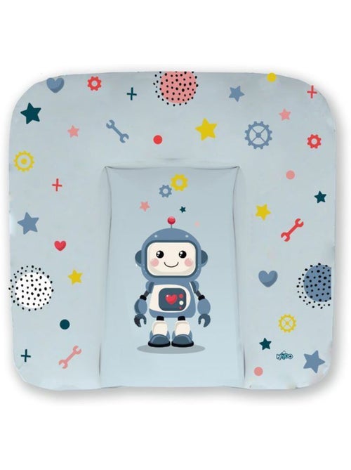 Matelas à langer bébé - imperméable motif robot - kikido - Kiabi Matelas à langer bébé - imperméable motif robot - kikido - Kiabi