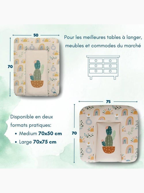 Matelas à langer bébé - imperméable oeko-tex - kikido - Kiabi
