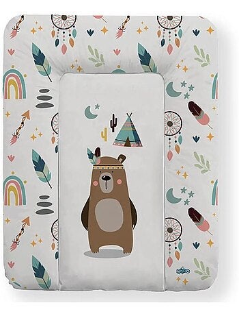 Matelas à langer bébé 50x70 cm teddy imperméable - kikido