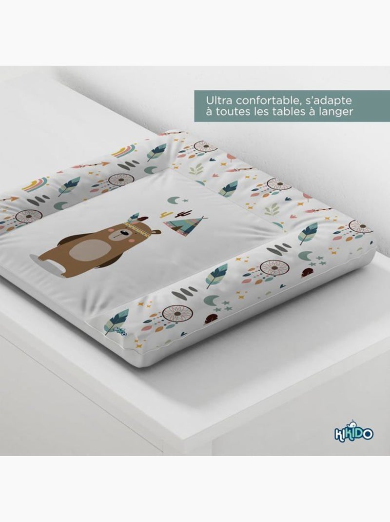 Matelas à langer bébé 50x70 cm teddy imperméable - kikido Multicolore - Kiabi