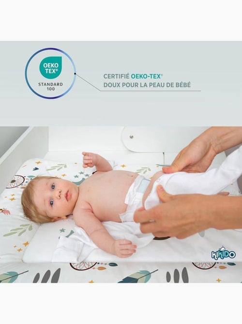Matelas à langer bébé 50x70 cm teddy imperméable - kikido - Kiabi