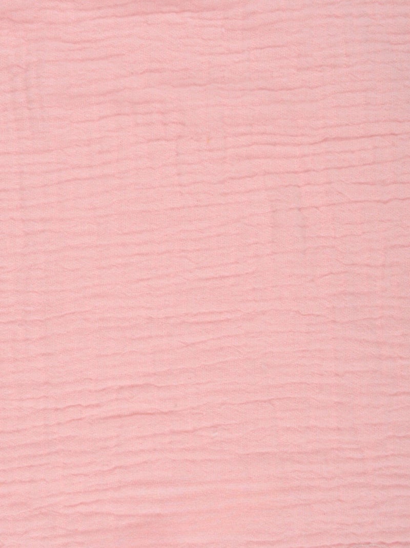 Matelas à langer Bébé Gaze de coton PROMO LINGE Rose - Kiabi