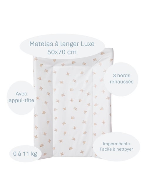 Matelas à langer bébé Luxe - Kiabi Matelas à langer bébé Luxe - Kiabi