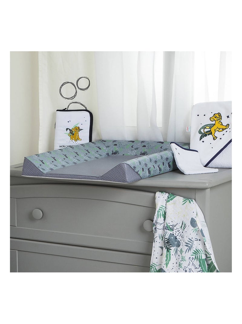 Matelas à langer bébé Luxe Disney Baby - Roi Lion Star - Little Band Bleu marine - Kiabi