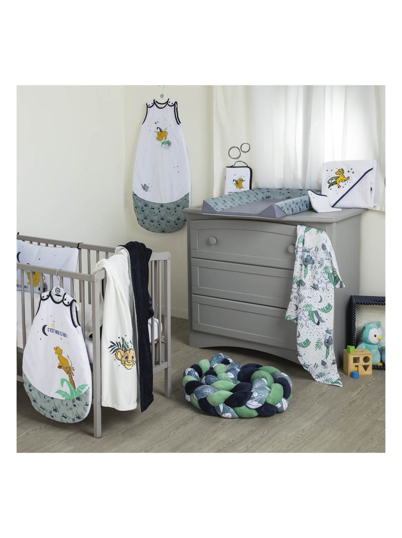 Matelas à langer bébé Luxe Disney Baby - Roi Lion Star - Little Band Bleu marine - Kiabi