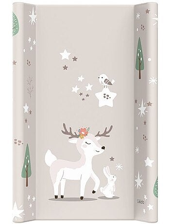 Matelas à langer bébé rigide 50x70 cm, rebords - kikido