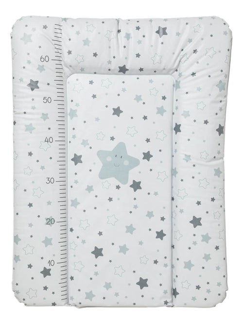 Matelas à langer Confort 50x70 cm - Etoiles grises - Kiabi