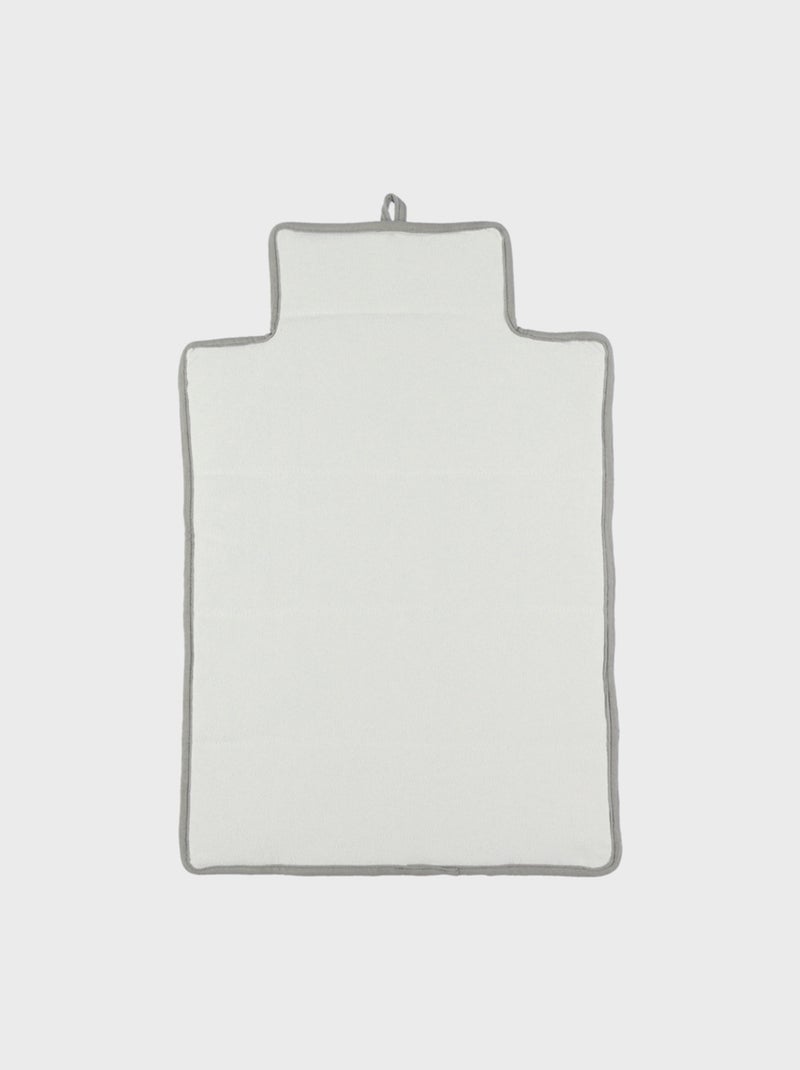 Matelas à langer de voyage kaki gaze de coton bio & éponge Noukie's Beige - Kiabi