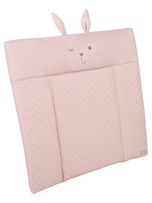 Matelas à langer déperlant avec tête de lapin 'Roba roba style' - Kiabi