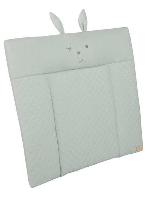 Matelas à langer déperlant avec tête de lapin 'Roba roba style' - Kiabi