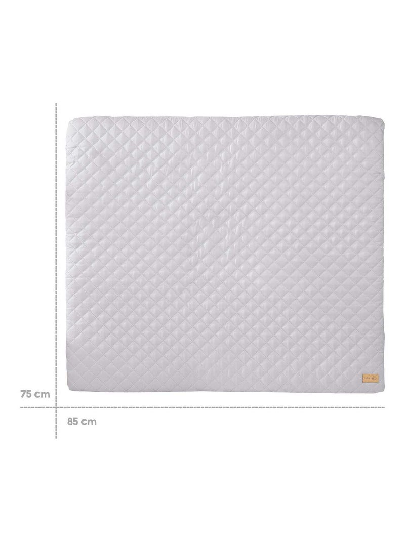 Matelas à langer déperlant matelassé 'roba Style' Gris - Kiabi