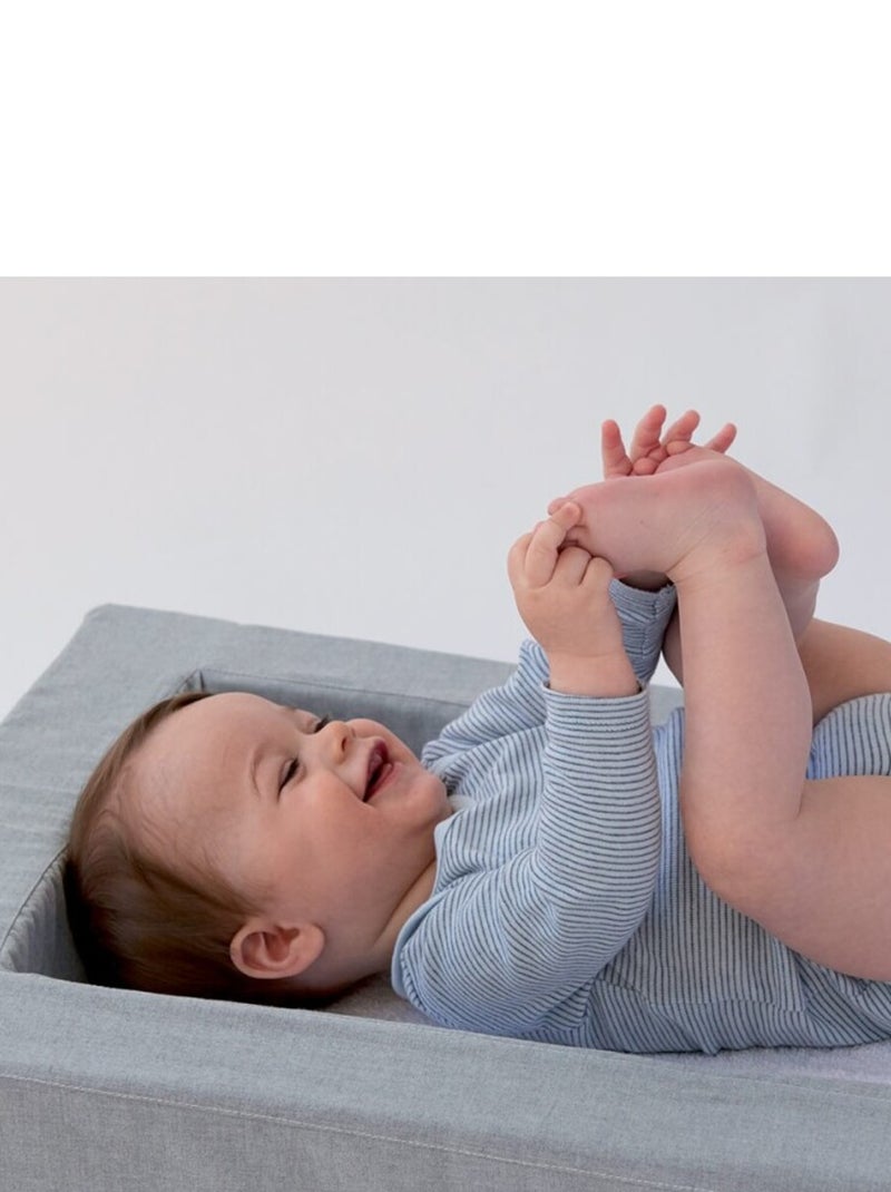Matelas à langer douillet évolutif Gris - Kiabi