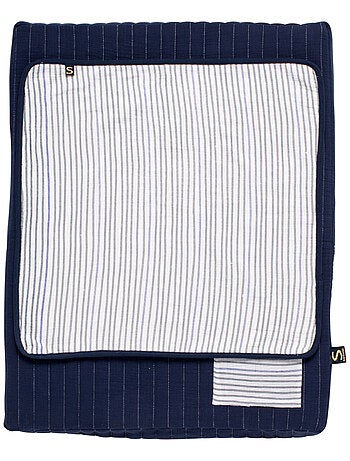 Matelas à langer en double gaze de coton et sa serviette - SAUTHON