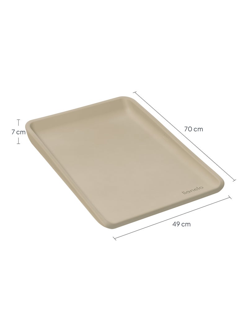 Matelas à langer en mousse LIONELO Megs - 70x50 cm - Imperméable Beige - Kiabi