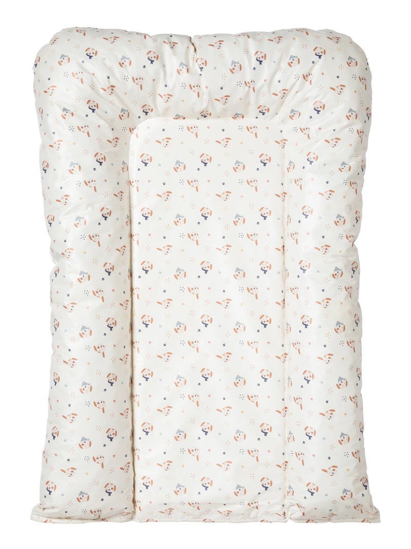 Matelas à langer Flocon Hypoallergénique - Toutou - Babycalin Marron noisette - Kiabi