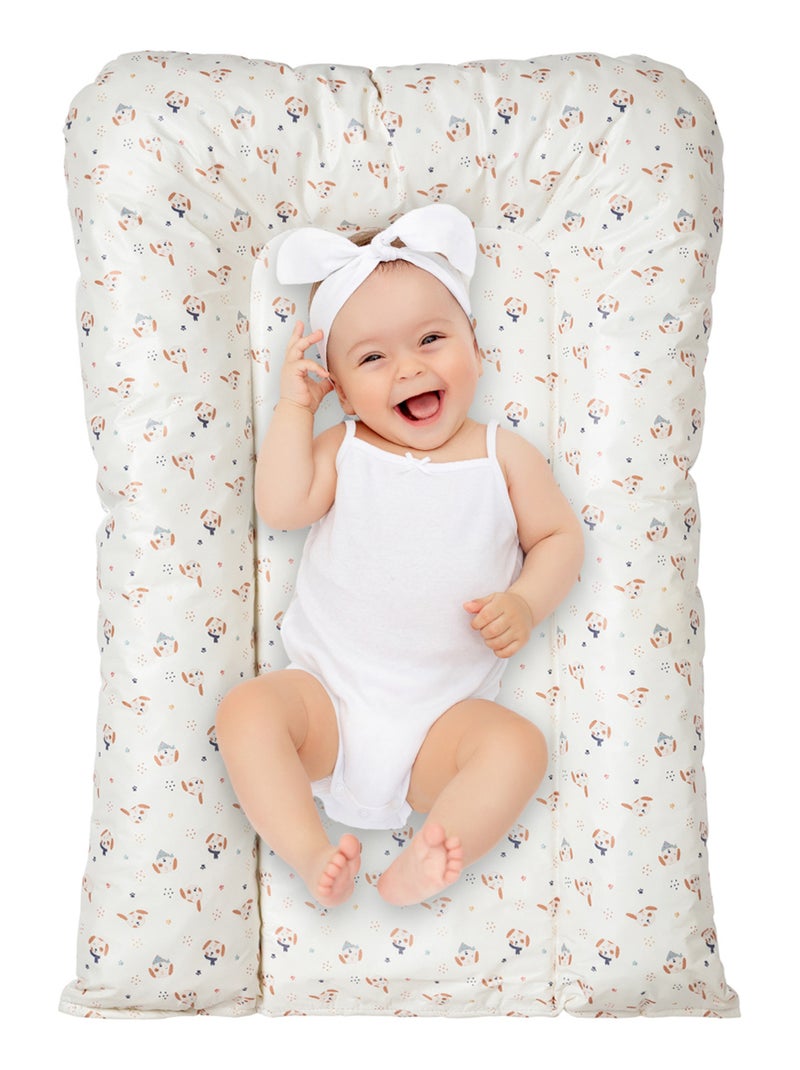 Matelas à langer Flocon Hypoallergénique - Toutou - Babycalin Marron noisette - Kiabi