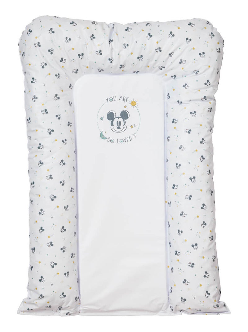 Matelas à langer Flocons Naissance en PVC - Mickey Good Morning - Disney Baby Vert - Kiabi