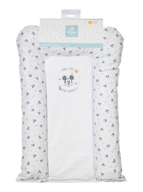 Matelas à langer Flocons Naissance en PVC - Mickey Good Morning - Disney Baby - Kiabi