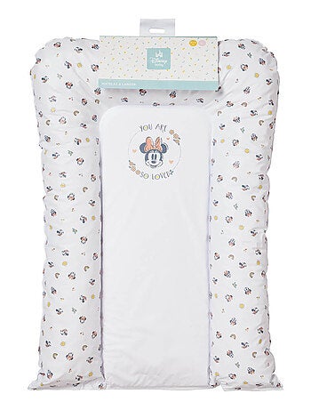 Matelas à langer Flocons Naissance en PVC - Minnie Good Morning - Disney Baby