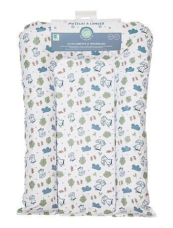 Matelas à langer Flocons Naissance en PVC Greenland