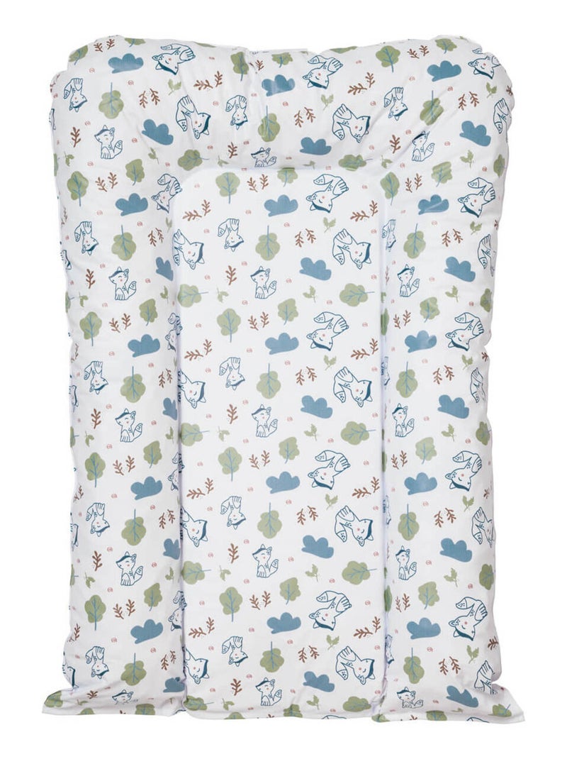 Matelas à langer Flocons Naissance en PVC Greenland Bleu - Kiabi