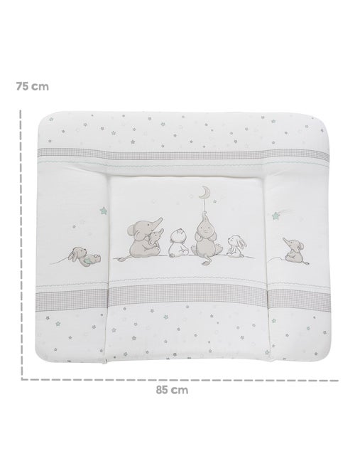 Matelas à langer imprimé éléphant 85 x 75 cm 'Sternenzauber' ROBA - Kiabi