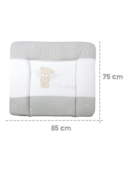 Matelas à langer imprimé ourson 85 x 75 cm 'Heartbreaker' ROBA - Kiabi