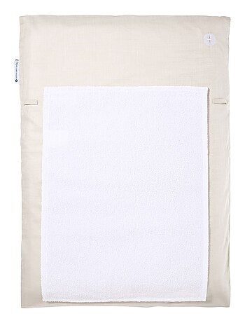 ROBA Plan À Langer + Matelas Vichy Beige - À Mettre Sur Le Dessus Des  Lits De Bébé - Blanc - Kiabi - 69.90€