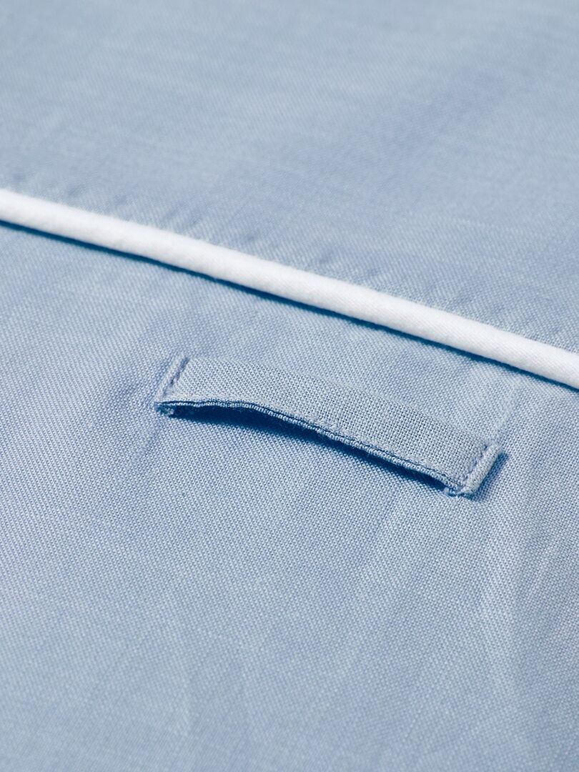 Matelas à langer lavable en coton 70 x 80 cm Bleu - Kiabi